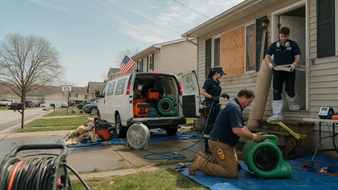 Water Damage Restoration in La Fayette, GA near me